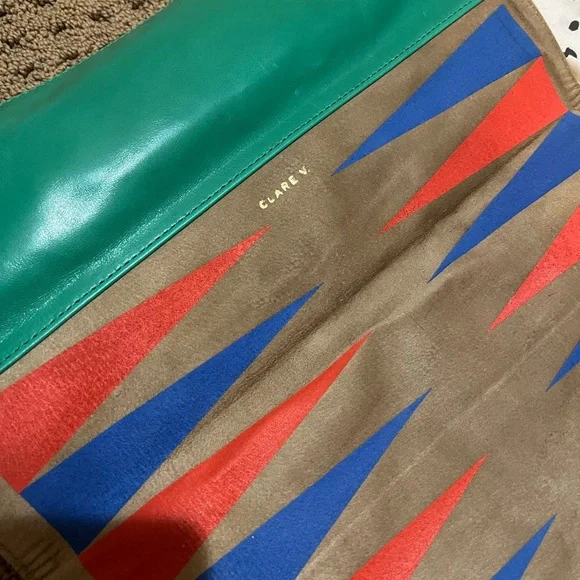 Clare V Backgammon Set - green - Picture 4 of 5